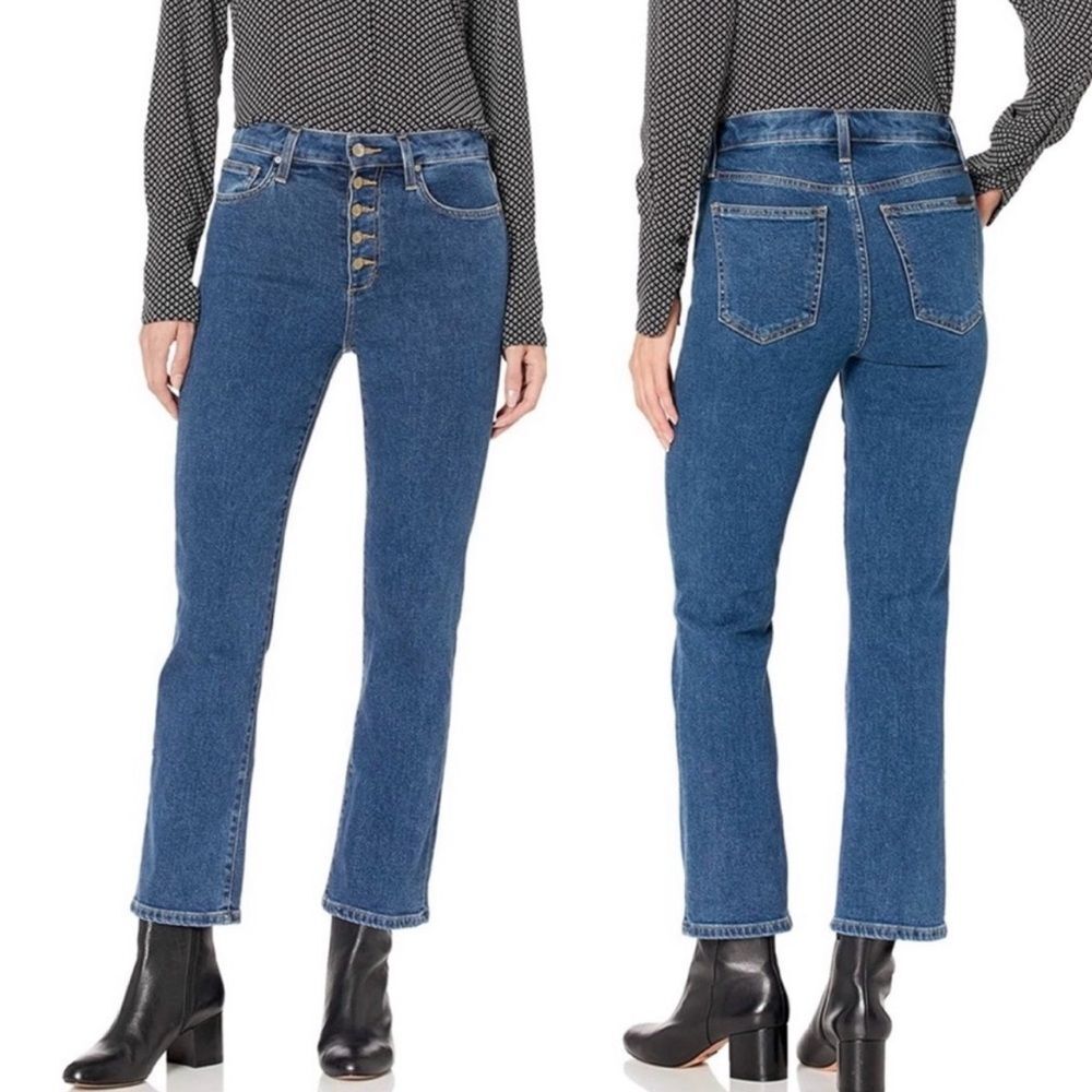 Joe’s Jeans The Callie High Rise Cropped Bootcut Jeans
Size 28